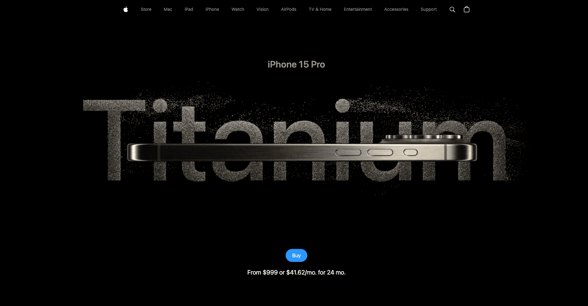 Visual Reimagining — iPhone 15 Pro