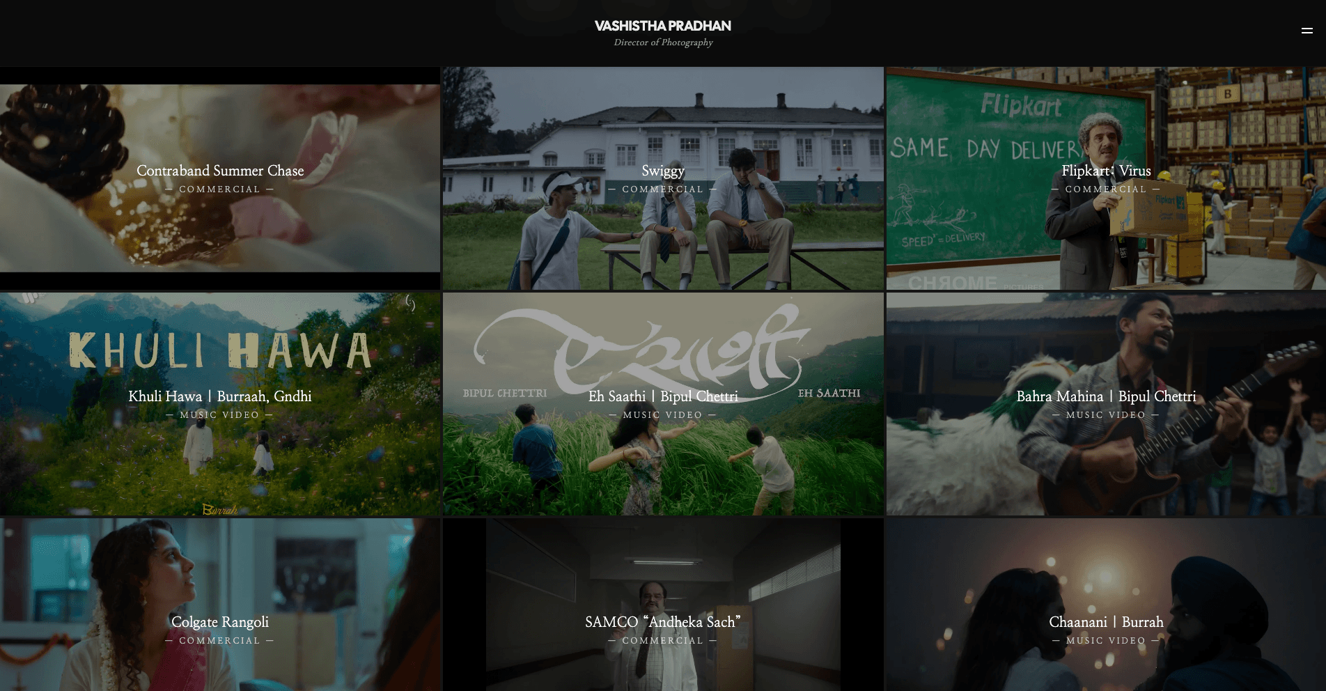 Cinematic Compositions — Vashistha Pradhan